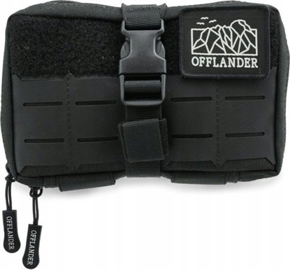 Attēls no OFFLANDER OFFLANDER SASZETKA TAKTYCZNA MOLLE Z RZEPEM NA POWERBANK I KABLE CZARNA