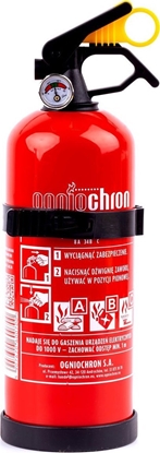 Изображение Ogniochron Ganica proszkowa abc z manometrem i wieszakiem, 1 kg