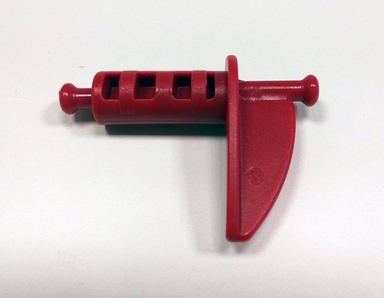 Изображение OkBaby Blokada podnóka OKBABY lewa czerwona