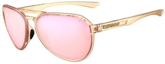 Picture of Okulary TIFOSI SELCA crystal brown (1 szko Pink Mirror 13% transmisji wiata) (NEW 2025)