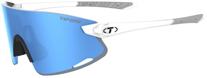 Picture of Okulary TIFOSI VOGEL XC satin clear (1 szko Sky Blue Mirror 13% transmisji wiata) (NEW 2025)