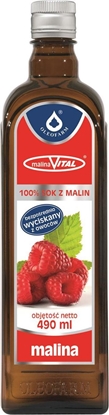 Attēls no Oleofarm Sok z malin 100% 490 ml