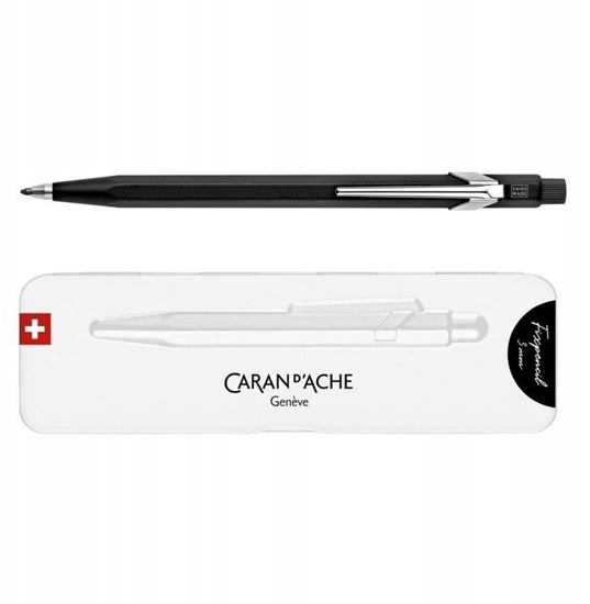 Изображение Oówek automatyczny CARAN D'ACHE Fixpencil, 3mm, w pudeku, czarny
