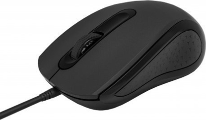 Attēls no OMEGA MOUSE MYSZ 3D OFFICE 1200DPI 1,5M USB-C BLACK [46069]