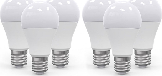 Picture of Omega OMEGA LED BULB ARÓWKA LED  ECO 2800K E27 10W 6 PACK 220-240V [45704]