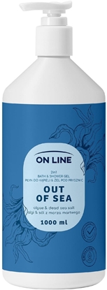 Attēls no ON LINE Pyn do kpieli i el pod prysznic 2w1 Out of Sea 1000 ml