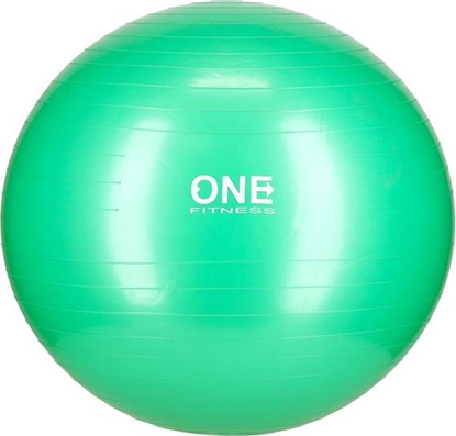 Attēls no One Fitness Pika do wicze Gym Ball 10 65cm green