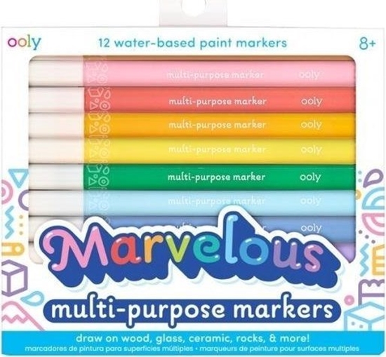 Picture of Ooly Flamastry olejowe do rónych powierzchni Marvelous