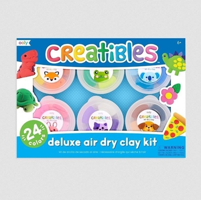 Picture of Ooly Lekkolina Creatibles Air Dry Clay Kit 24 kolory