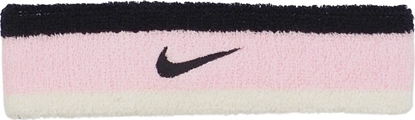 Attēls no Opaska na gow Nike Swoosh róowo-czarno-biaa N0001544641