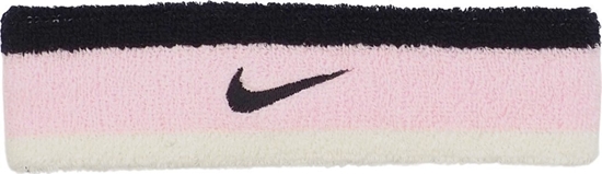 Picture of Opaska na gow Nike Swoosh róowo-czarno-biaa N0001544641