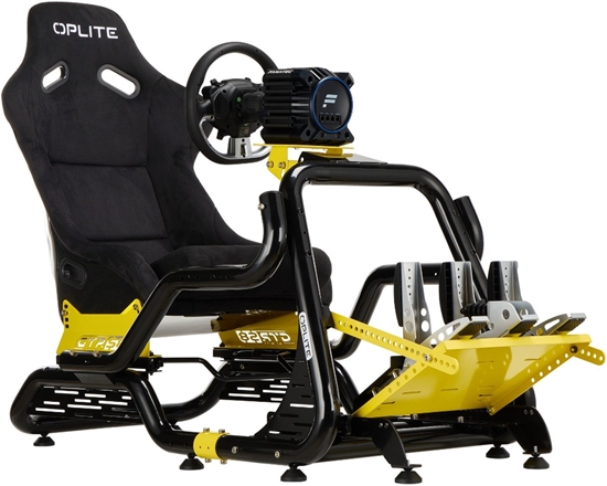 Picture of OPLITE Cockpit GTR S8 Elite Force                     yellow retail (Speditionsversand)