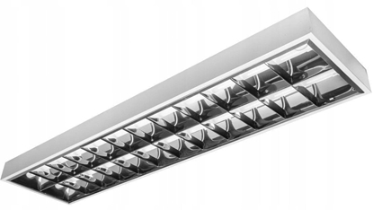 Изображение GTV Oprawa rastrowa LED Rastro OS-LE150NJ-01 2x150 T8 G13 IP20 zasilane pod wietlówki LED