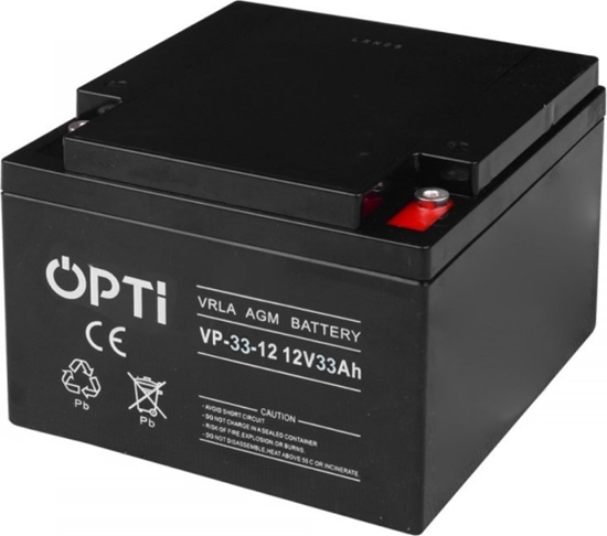 Picture of Opti Akumulator AGM 12V 33Ah OPTI