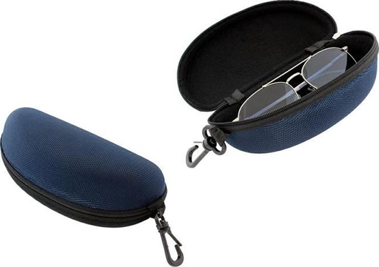 Picture of Opticum AG177E ETUI NA OKULARY FUTERA KOLOR GRANATOWY uniwersalny