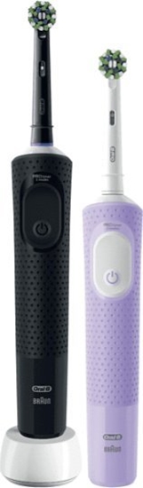 Picture of Szczoteczka Oral-B Vitality Pro D103 Duo 2 szt. Black/Purple