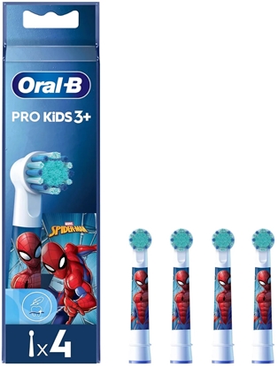 Attēls no Oral-B Kids Pro Kids3+, 4 pc(s), Multicolour, White, Spider-Man, 3 yr(s), Blister