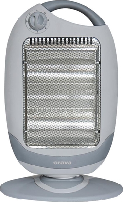 Изображение Orava HO-82 halogenový ohíva, 1200 W, 3 úrovn, oscilace, 18 m2, rukoje pro penos, edá