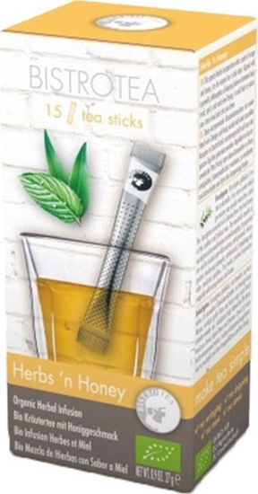 Picture of Organic herbal infusion Bistro Tea Herbs'n Honey, 15 pcs.