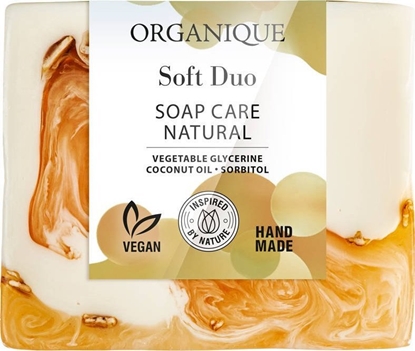 Attēls no Organique ORGANIQUE Mydo naturalnie pielgnujce Soft Duo 100g