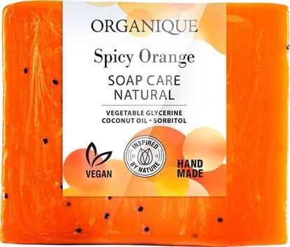Attēls no Organique ORGANIQUE Mydo naturalnie pielgnujce Spicy Orange 100g