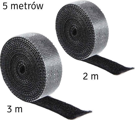 Picture of Organizer Aptel ZWIJANY ORGANIZER na Kable Maskownica Tama 5m czarny AG736