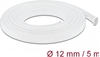 Изображение Delock Braided Sleeve stretchable 5 m x 12 mm white