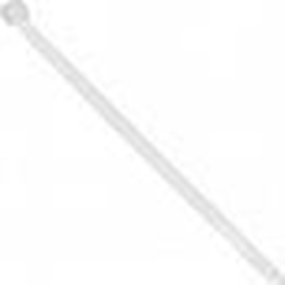 Picture of Organizer Orno Opaska kablowa, kolor naturalny, szeroko 2,5mm, dugo 100mm, 100 sztuk.