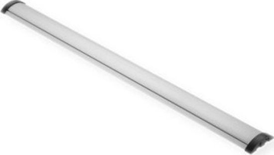 Picture of Alumīnija grīdas kabeļu kanāls, 92x22mm, 1.1m, sudraba