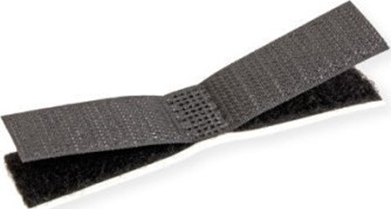 Picture of Organizer Velcro Paska owijka kablowa VELCRO ONE-WRAP czarna, podwójna, 20 x 100 mm
