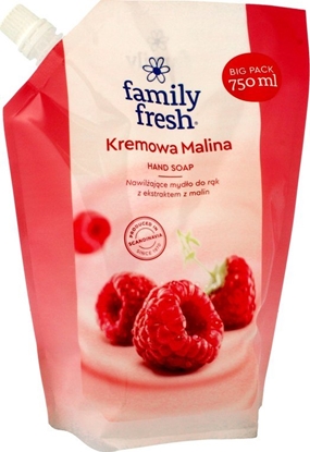 Picture of Orkla Family Fresh Nawilajce Mydo do rk Kremowa Malina 750ml - zapas
