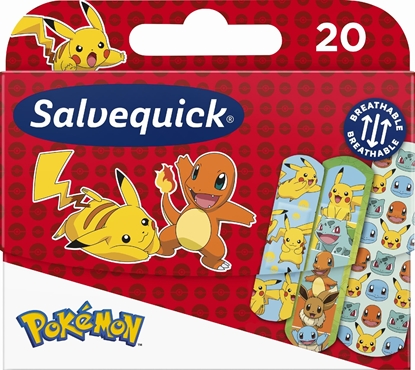 Attēls no Orkla SALVEQUICK DZIECI Plastry Pokemon