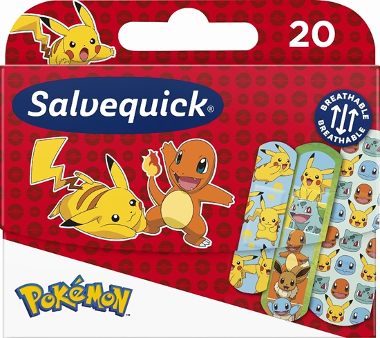 Picture of Orkla SALVEQUICK DZIECI Plastry Pokemon