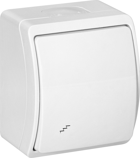 Picture of Orno cznik schodowy n/t AQUATIC, IP44, biay