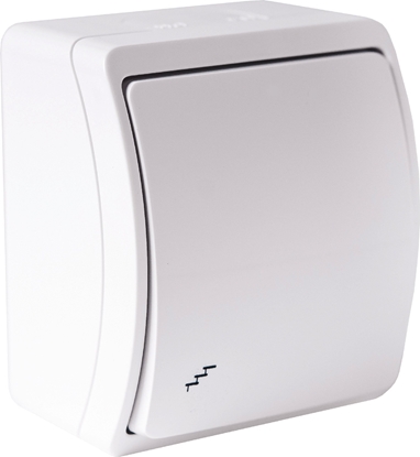 Picture of Orno cznik schodowy n/t AQUATIC, IP44, biay, 10 szt.