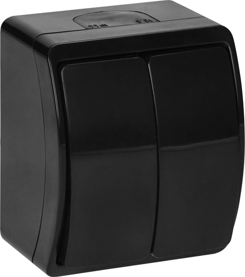 Picture of Orno cznik wiecznikowy n/t AQUATIC, IP44, czarny