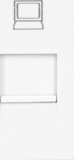 Picture of Orno NOEN RJ45, gniazdo moduowe 22,5x45mm RJ45 cat 5e, biae