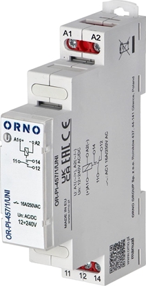 Picture of Orno Przekanik instalacyjny 1P 16A ,12-230 VUC