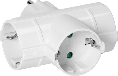 Picture of Orno Rozganik OR-AE-13184(GS) 3x2P+Z Schuko biay