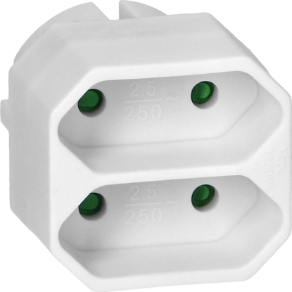 Picture of Orno Rozganik Orno OR-AE-13277/W 2x2P euro biay