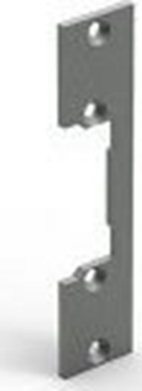 Picture of Orno Szyld prosty, symetryczny, krótki, niklowany,110 mm