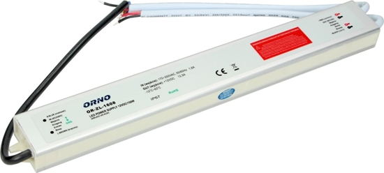 Изображение Orno Zasilacz do LED 12VDC 150W, IP67 (OR-ZL-1608)