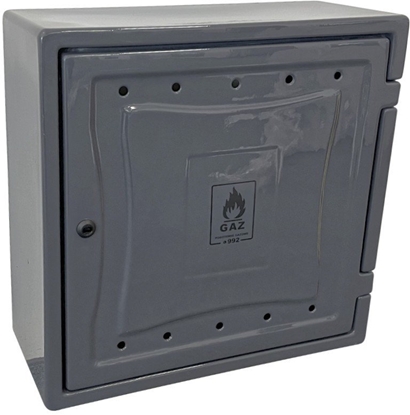 Attēls no OSÅONA LICZNIKA GAZU Z TWORZYWA 250*600*600MM BEZ PLE.GRAFIT