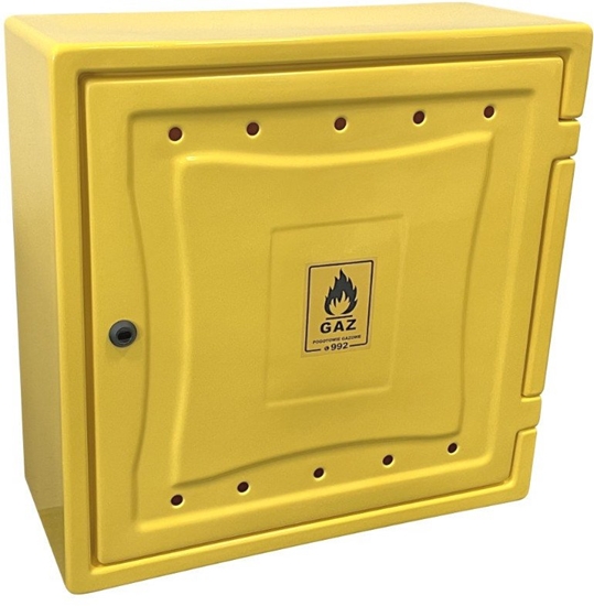 Picture of OSÅONA LICZNIKA GAZU Z TWORZYWA 250*600*600MM BEZ PLEC.Å»ÃÅTA