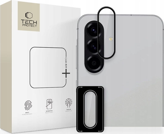 Picture of Osona na aparat Tech-Protect Camring Fit+ Samsung Galaxy A36 / A56 5G Black