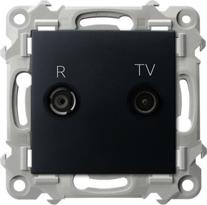 Attēls no Ospel Gniazdo RTV Ospel Szafir GPA-ZK/m/33 kocowe czarny metalik