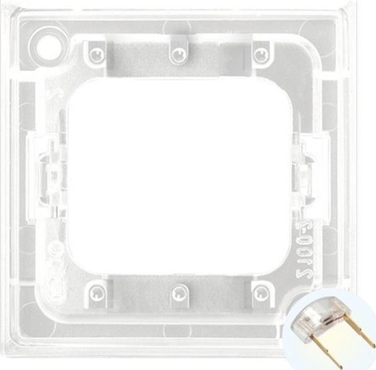 Изображение Ospel Zespó podwietlenia LED Ospel Aria ZP-4UB 0,1W do czników potrójnych biay