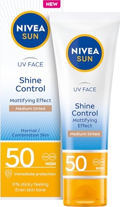 Picture of Osram NIVEA SUN Shine Control Matujcy koloryzujcy krem do twarzy SPF 50, 50 ml