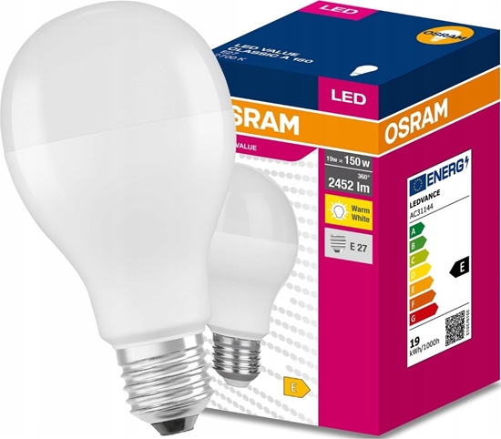 Picture of Osram OSRAM VALUE E27 19W/827 CLA150W teplá 2700k