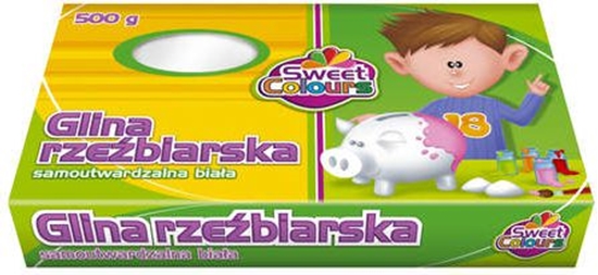 Picture of Otocki Glina rzebiarska samoutwardzalna biaa